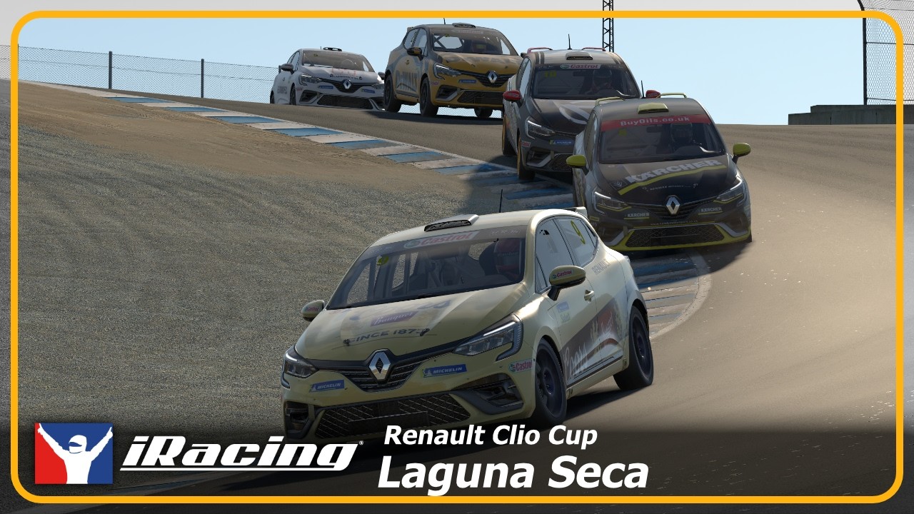 Clio Cup at Laguna Seca | iRacing