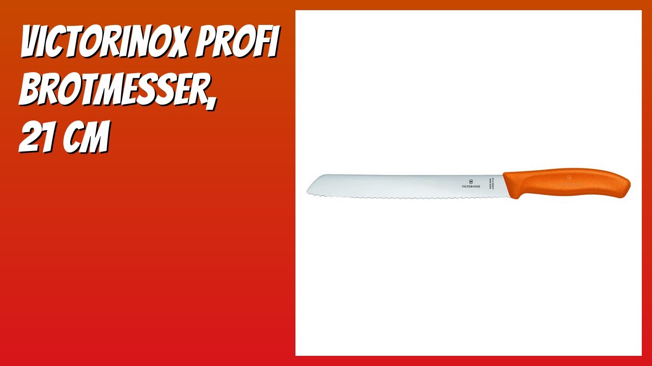 BEWERTUNG (2026): Victorinox Profi Brotmesser, 21 cm. Infos