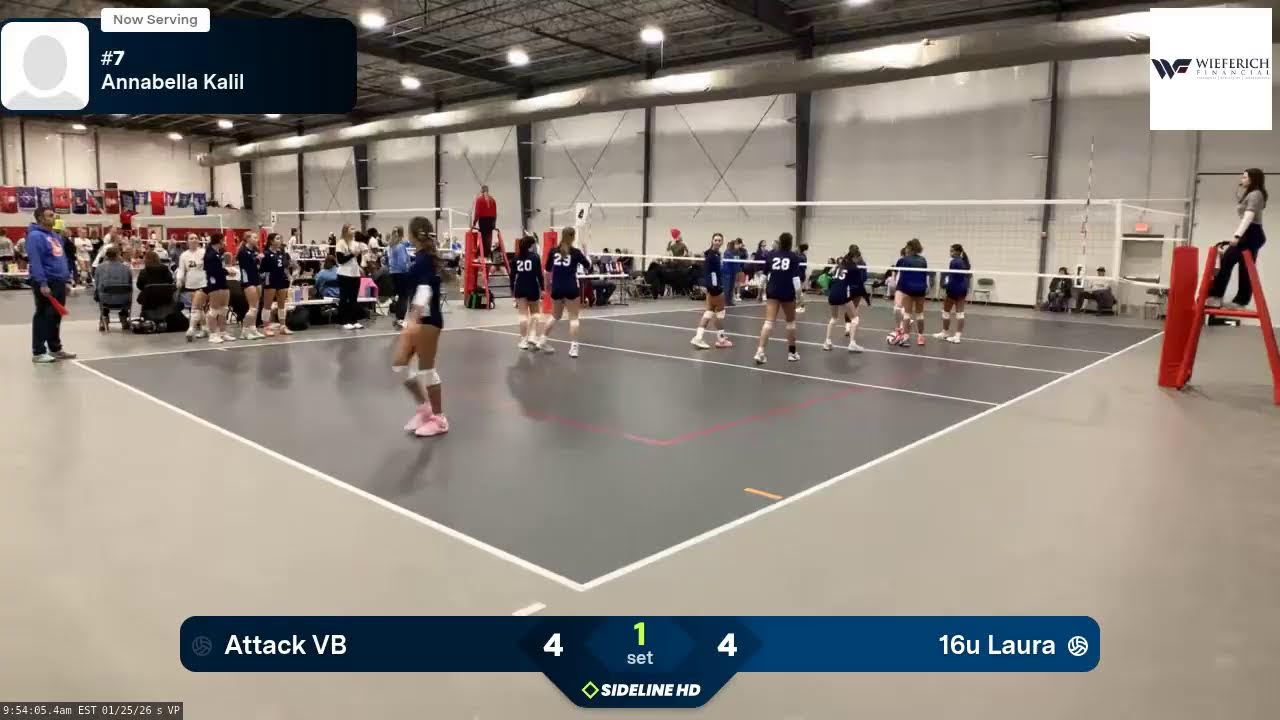 16u Laura vs. Attack VB (2026.01.25)