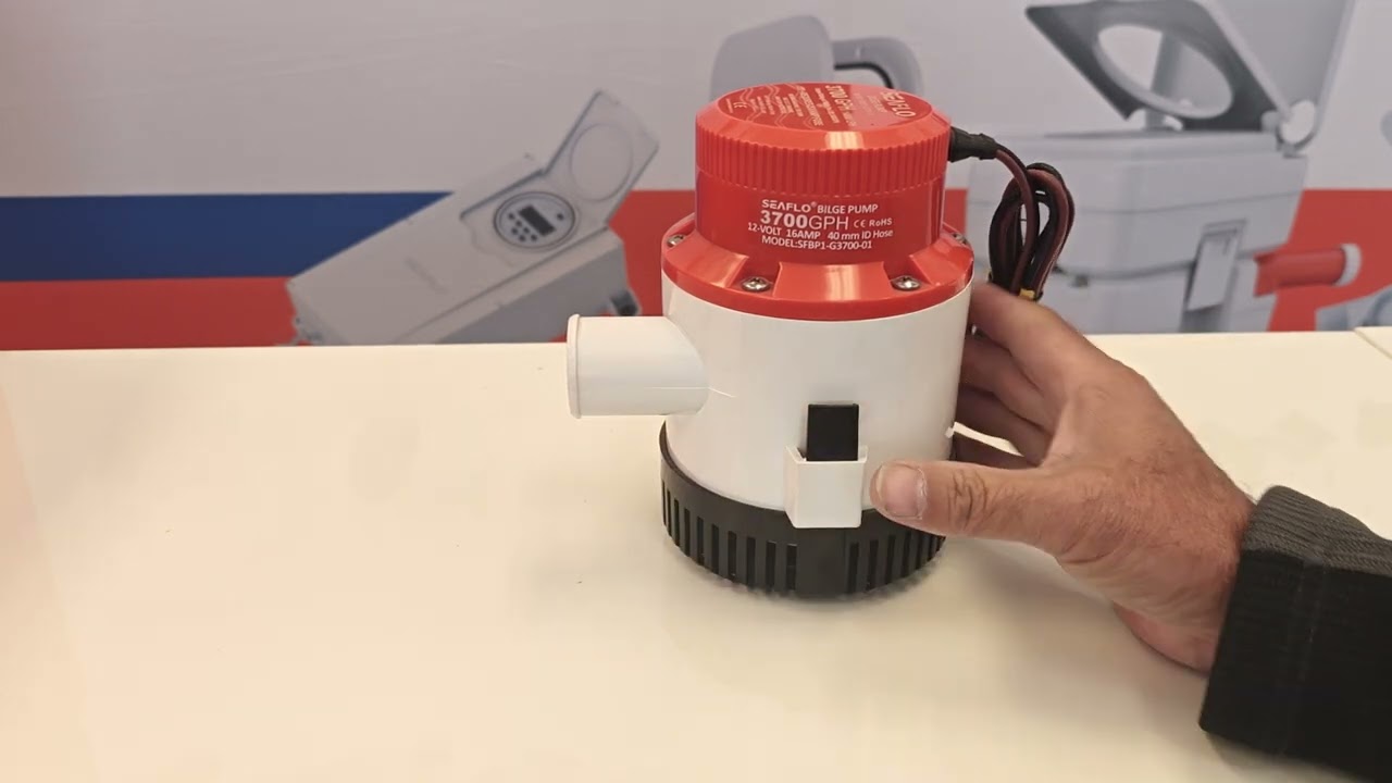 3700 GPH 01 Series | Manual Bilge Pump | Seaflo Pumps