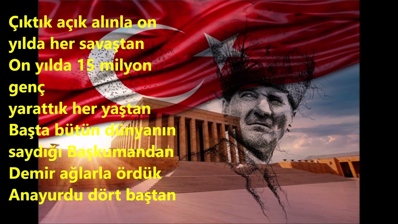 10  YIL MARŞI KARAOKE