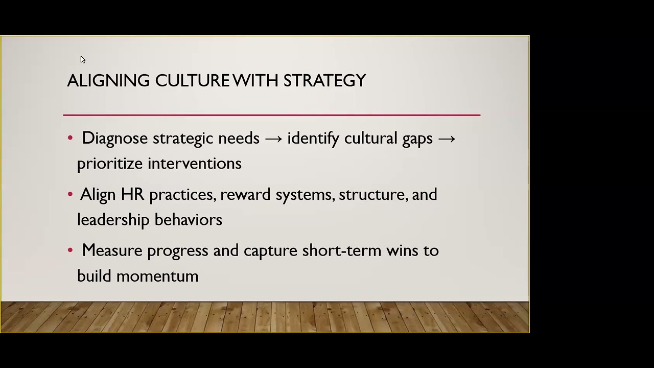 Organizational Culture And change Management 3
