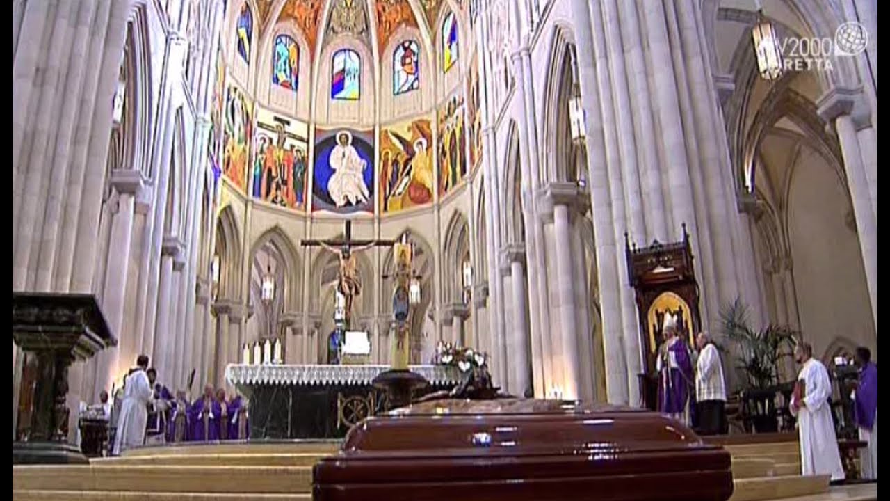 Madrid, funerali di Carmen Hernandez nella cattedrale dell’Almudena - 21 luglio 2016