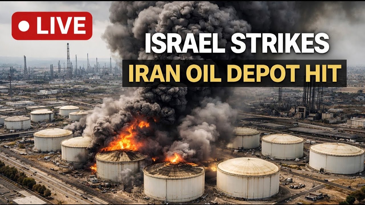ISRAEL ĐÁNH CHÁY KHO DẦU KHỦNG IRAN, IRAN ĐÁNH MÁY LỌC NƯỚC TRUNG ĐÔNG