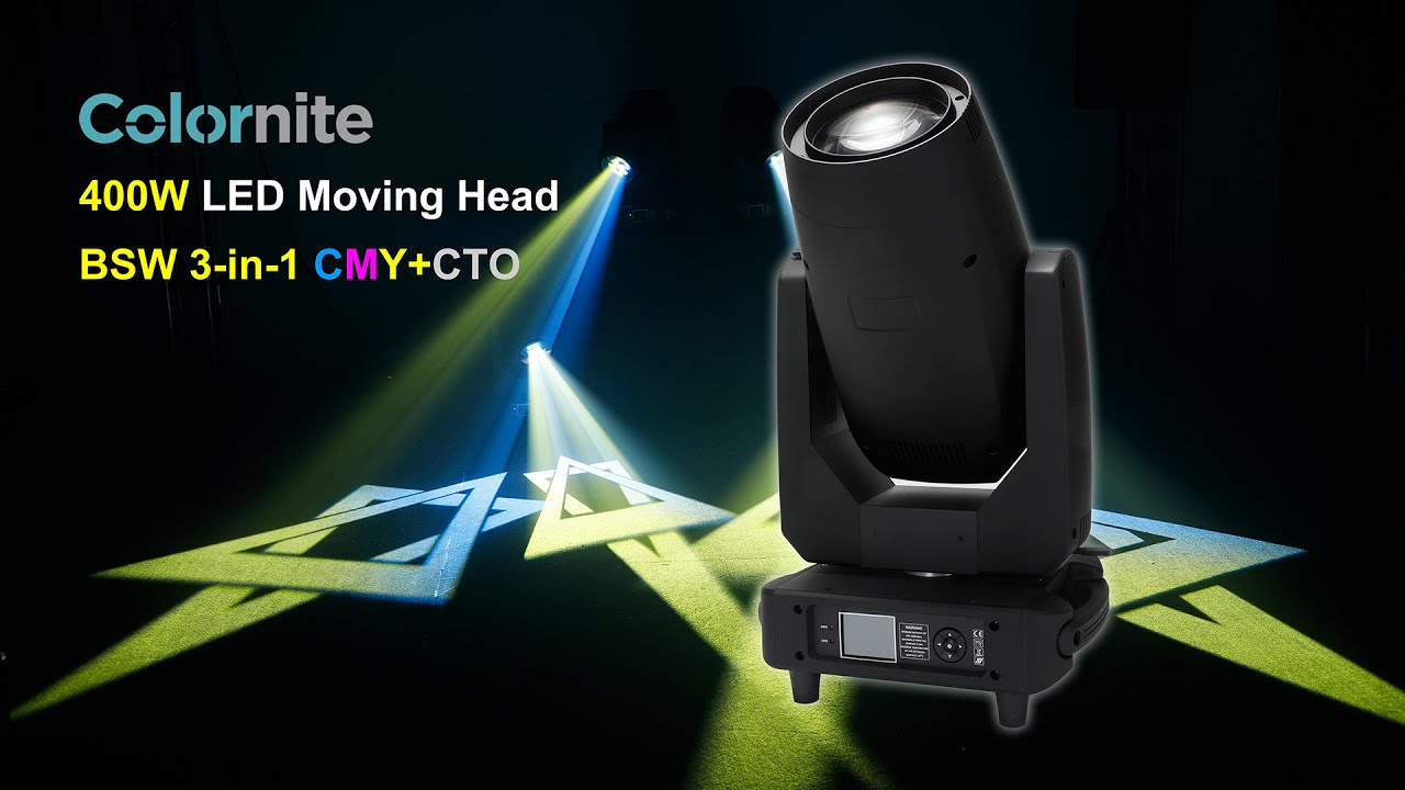 400W BSW 3in1 LED Moving Head  with CMY and CTO