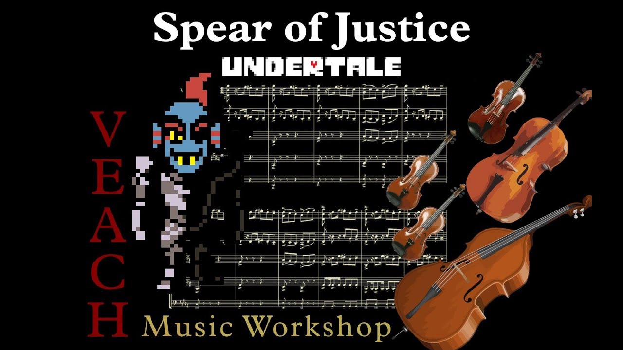 Undertale: Spear of Justice - String Quartet / Quintet Arrangement (with Sheet Music)