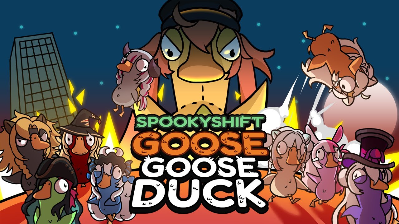 【Goose Goose Duck】SpookySHIFT 👻 There's a murderer among goose... 🎃【Taiga Toragami | ChromaSHIFT】