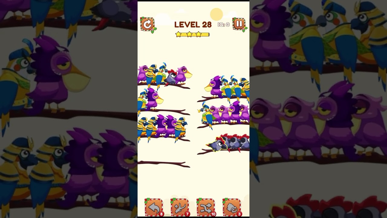 Bird Sort2 Level 26~30