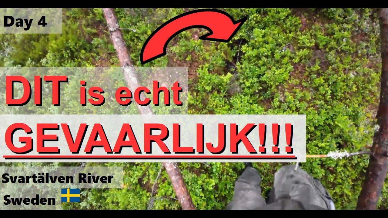 8 Days Wildcamp - Canoe Tour Black River - Sweden 2024 - Part 4 - 🌧️❄️: Survival in rainy Sweden!
