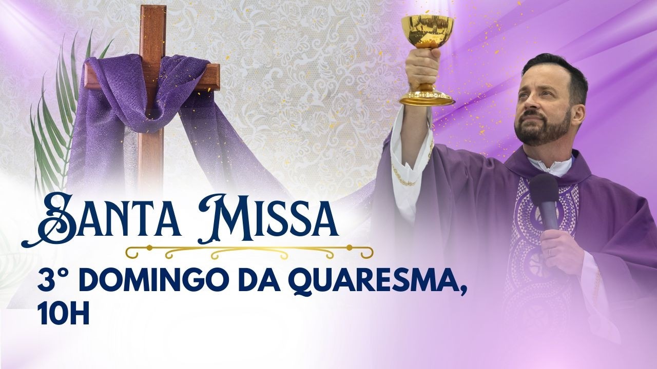 Santa Missa com Frei Rinaldo | Igreja São Peregrino | 08/03/26 às 10h