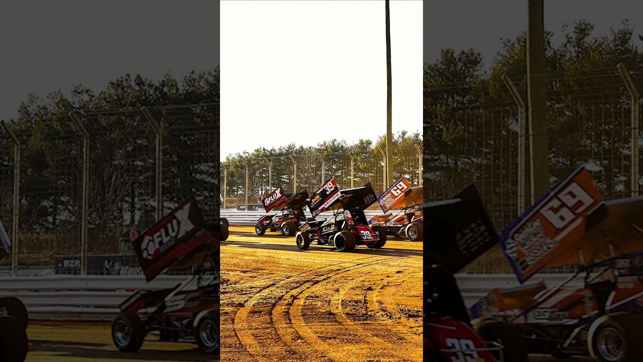 На грунтовых трассах центральной Пенсильвании стартует региональная серия гонок на спринтерских а...