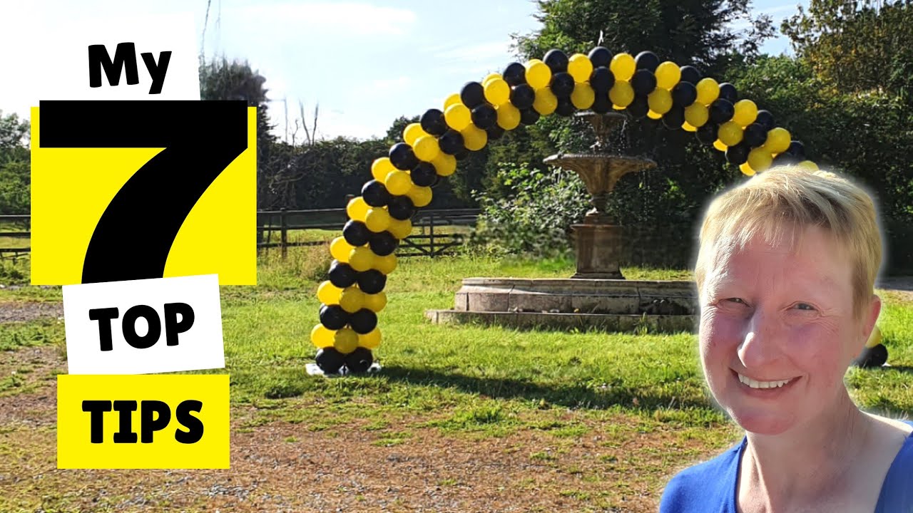 How to Make the PERFECT Balloon Arch - My 7 TOP PRO TIPS