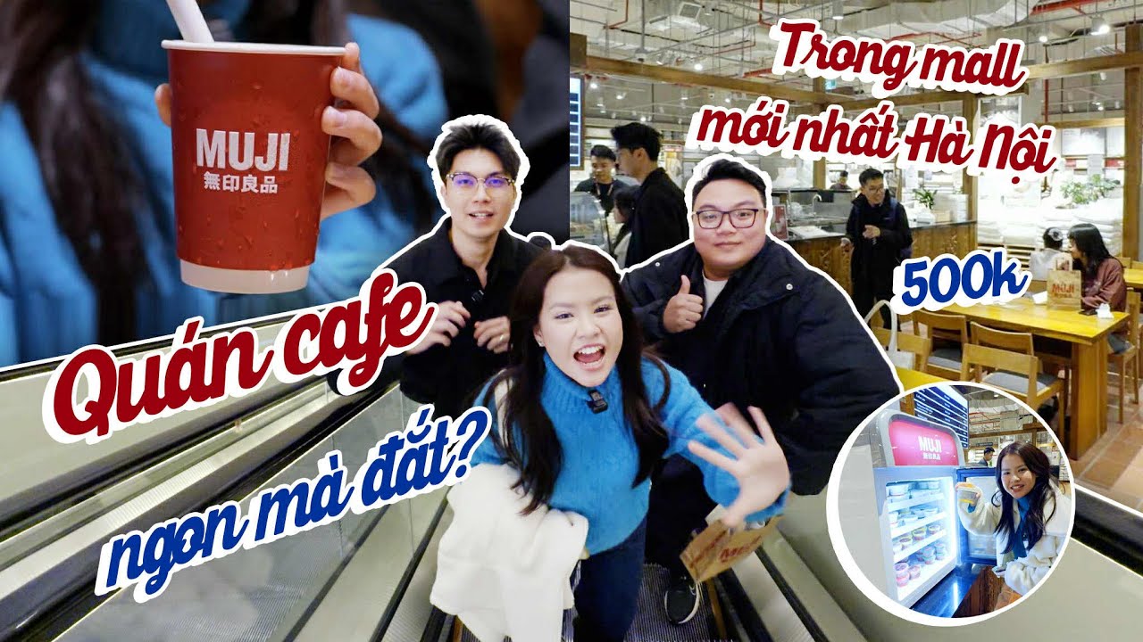 Team UT: Check qu&aacute;n cafe MUJI trong mall mới nhất H&agrave; Nội!