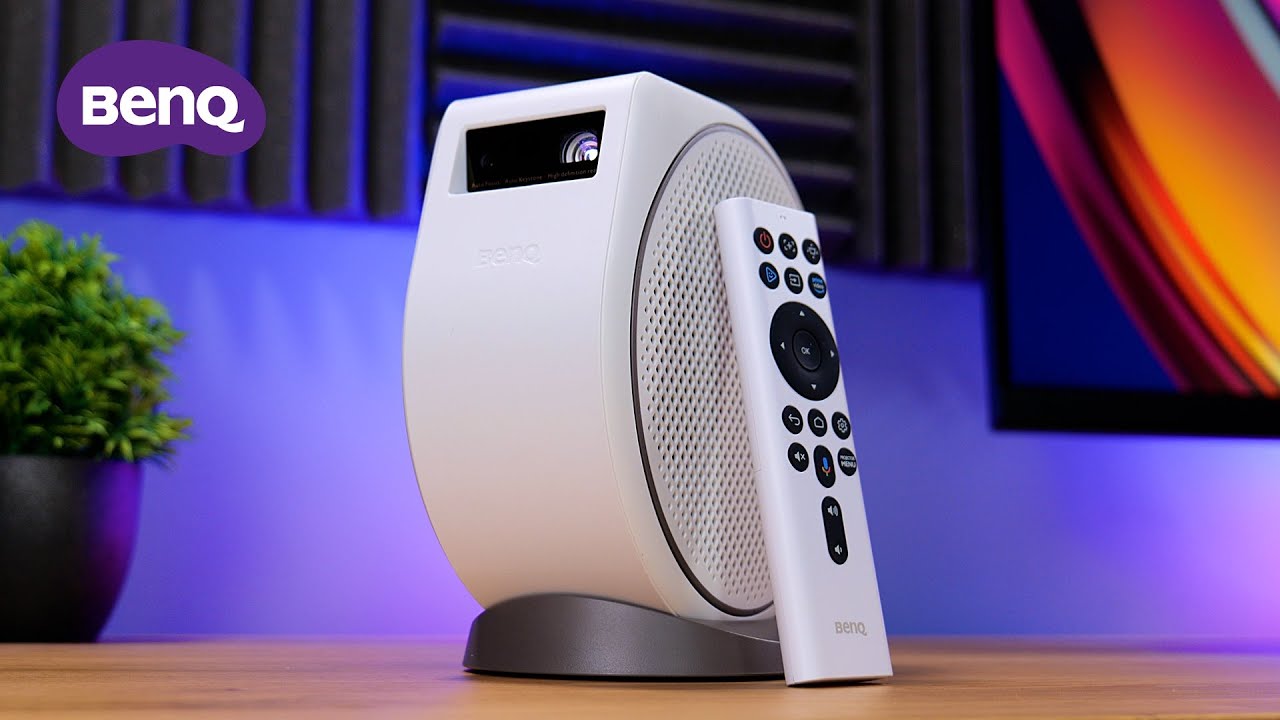 BenQ GV30 - World's first 2.1 Portable Projector!! UK Unboxing & Review