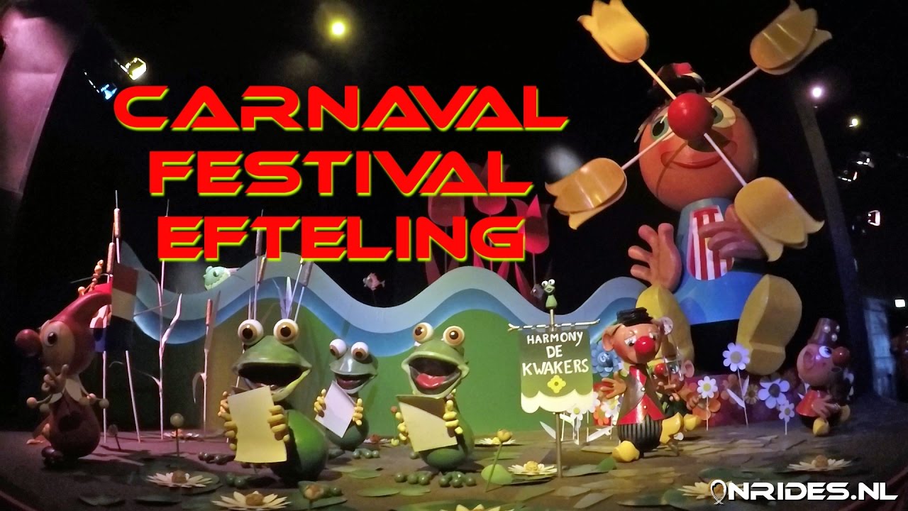 Carnaval Festival HD Onride POV Efteling Netherlands