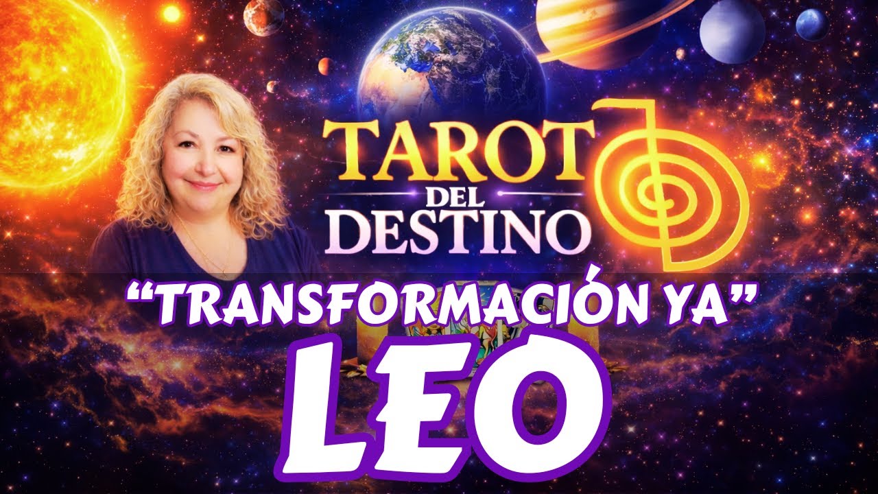LEO ♌ SE ACERCA UNA GRAN TRANSFORMACIÓN… MIRA LO QUE PASA | Tarot del Destino #leo