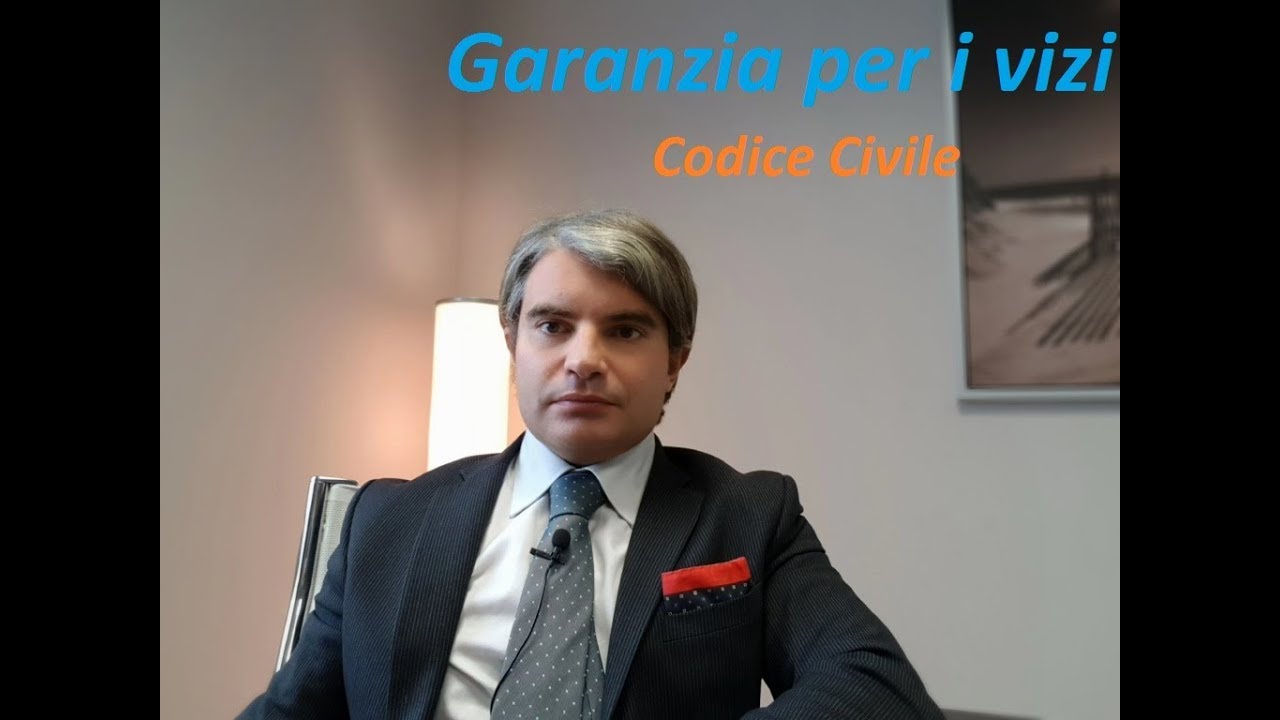 La garanzia per vizi nel Codice Civile
