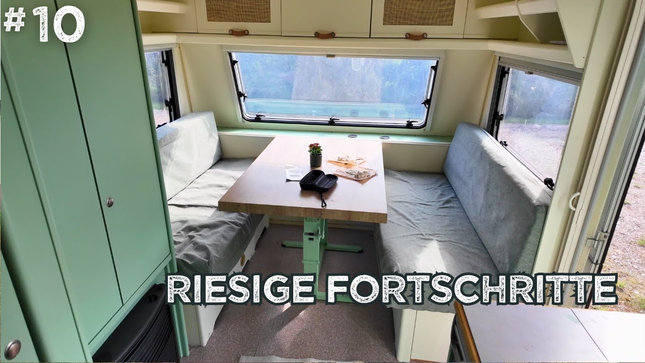 Wohnwagen-Update nach EINEM Monat Umbau | XXL-Update | Wohnwagen-Umbau | Folge 10