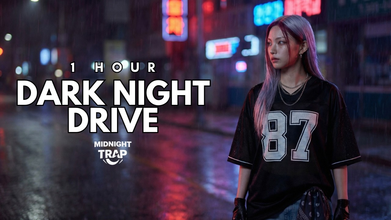 1 HOUR Dark Night Drive Trap Playlist | Moody Hip-Hop 808 Bass | Midnight Trap