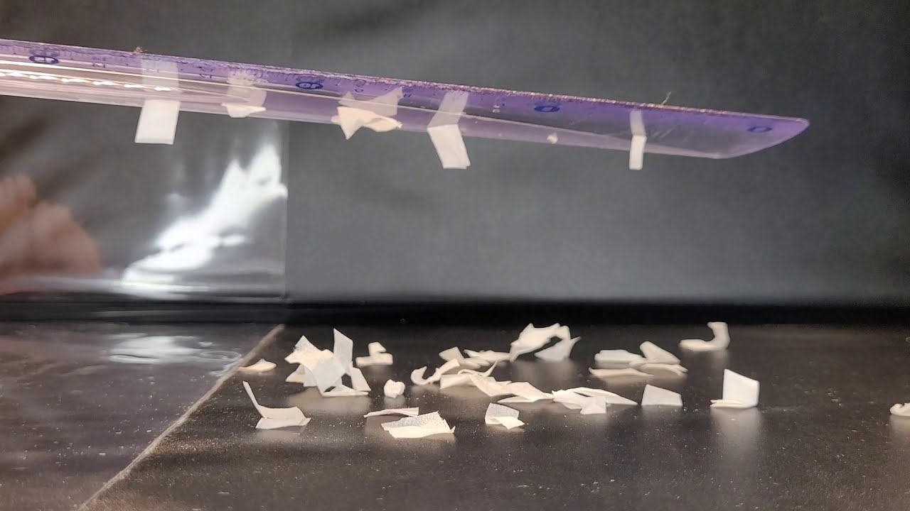 ⚡️Expérience d'électrostatique