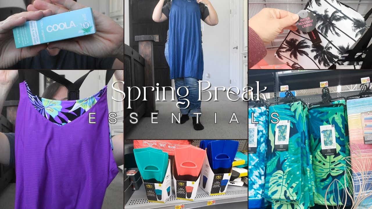 SPRING BREAK ESSENTIALS | VACATION MUST HAVE
