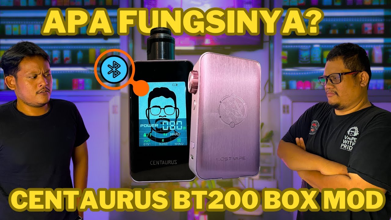 CANTIK BERGIMMICK ! Centaurus BT 200 Box Mod