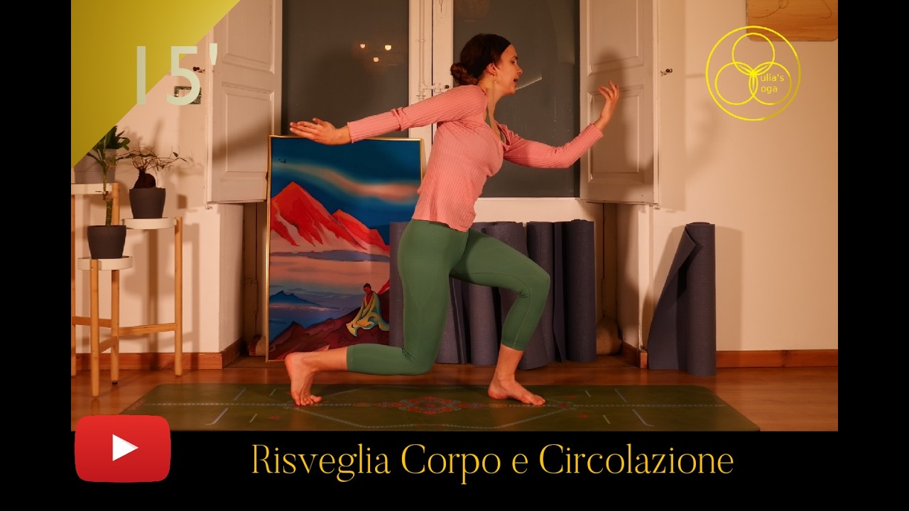Yoga Mattutino Energia & Drenaggio Linfatico ⚡ Risveglia Corpo e Circolazione