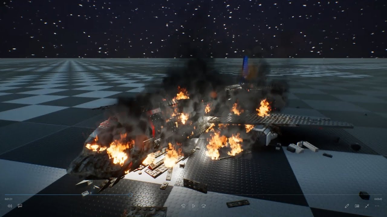 BrickRigs Plane Crashes