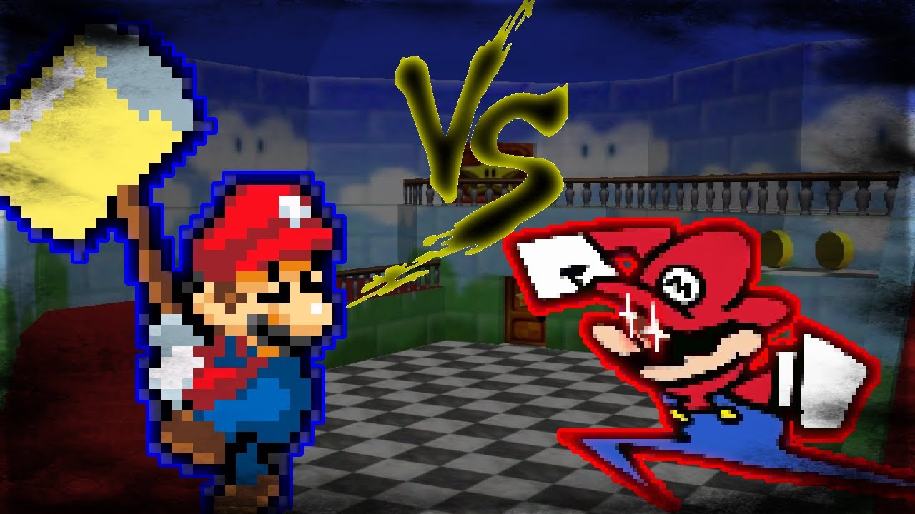 [MUGEN] Super Better Mario VS SpeedRunner Mario