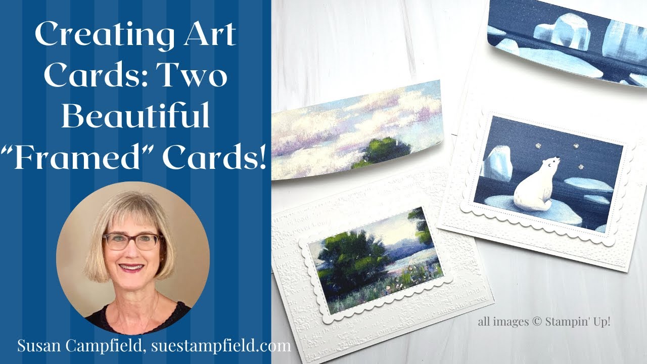 Creating Art Cards: Two Beautiful 