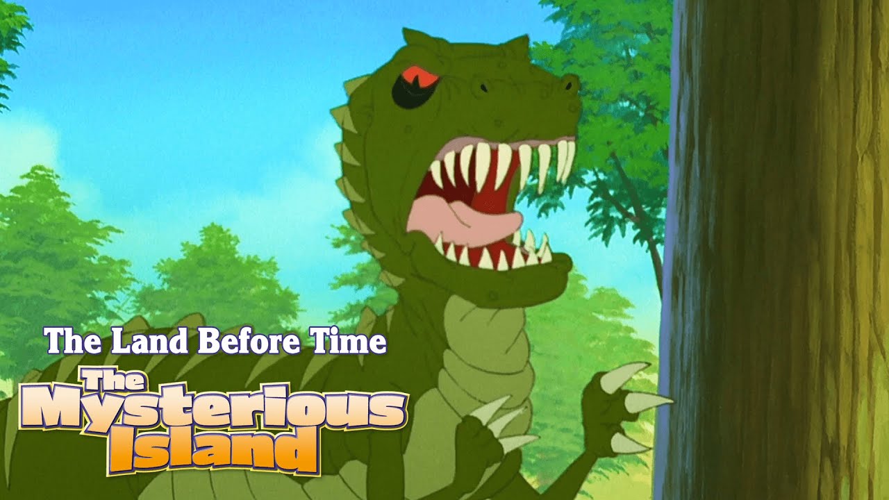 Giganotosauraus Attack! Beware the Sharptooth! | The Land Before Time V: The Mysterious Island