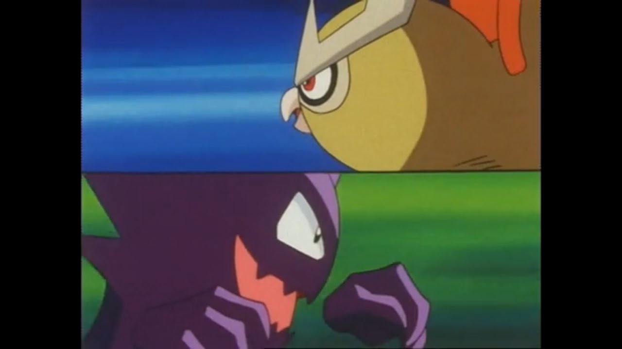 Pokemon: Noctowl vs Haunter