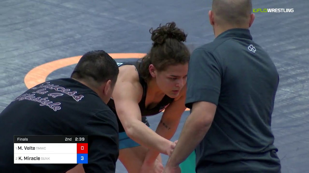 2018 Marine Corps US Open/Senior Women's Freestyle 62 Finals - Mallory Velte (TMWC) Vs. Kayla Mira