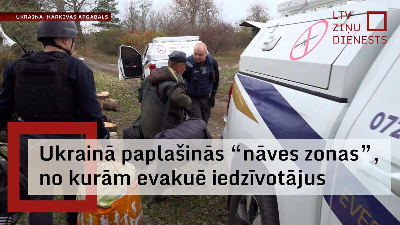 Reportāža no Ukrainas: Arvien vairāk cilvēku evakuē no bīstamām teritorijām