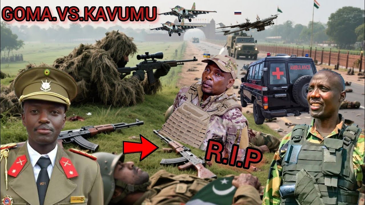 Ayamanywa LE4/2/2026/wazalendo na FDNB Barashe m23 ikibuga kindege cyagoswe/Goma murabe maso baje