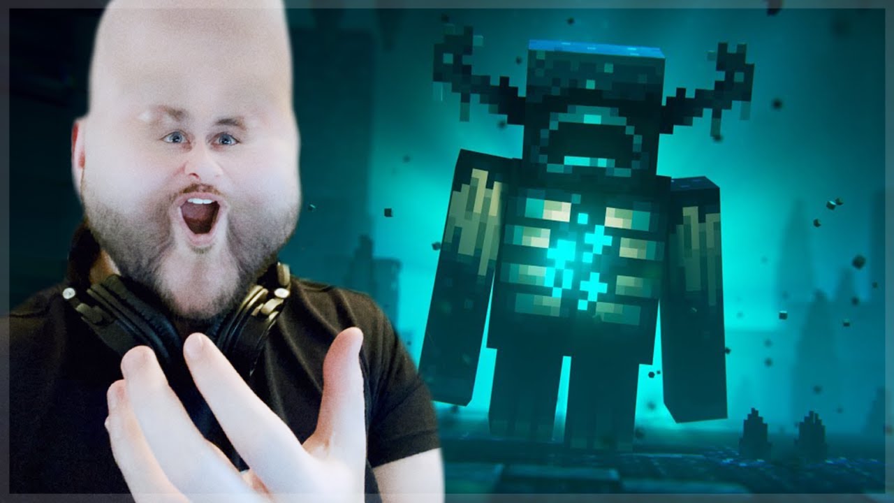 Reacting to INSANE Warden Fight Minecraft Animation (Alex & Steve)
