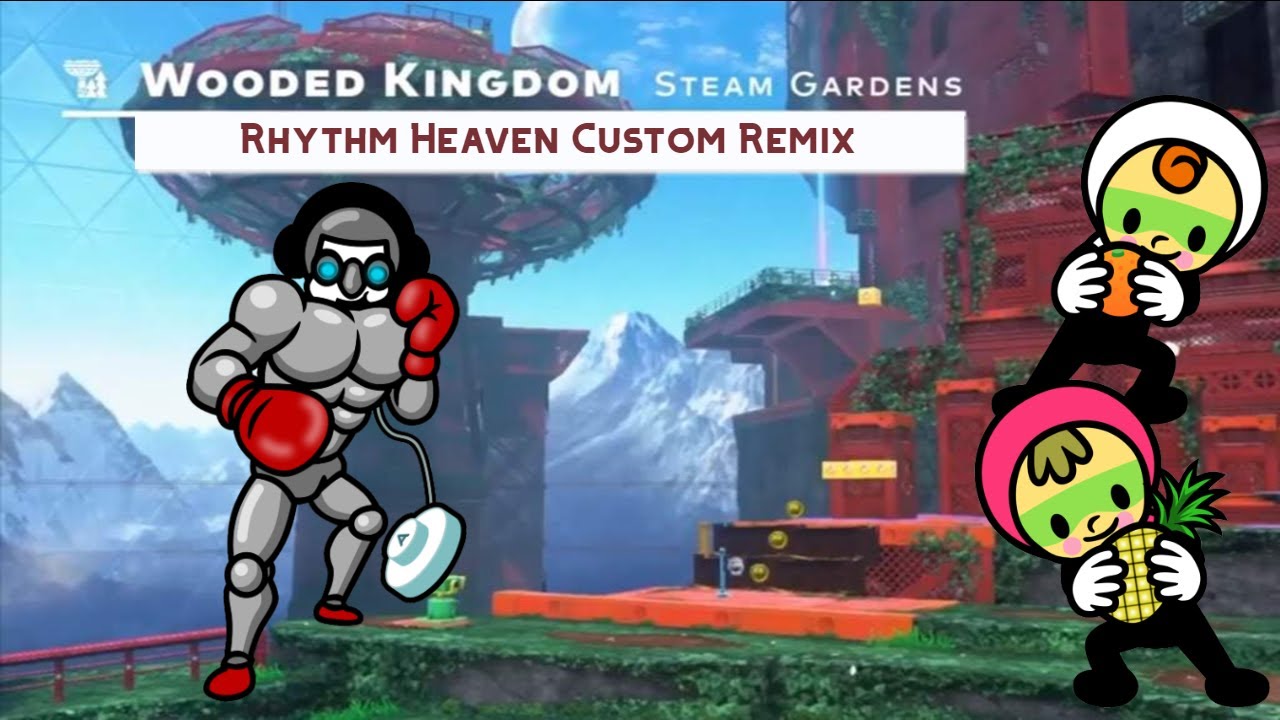 Steam Gardens (Super Mario Odyssey) - Rhythm Heaven Custom Remix