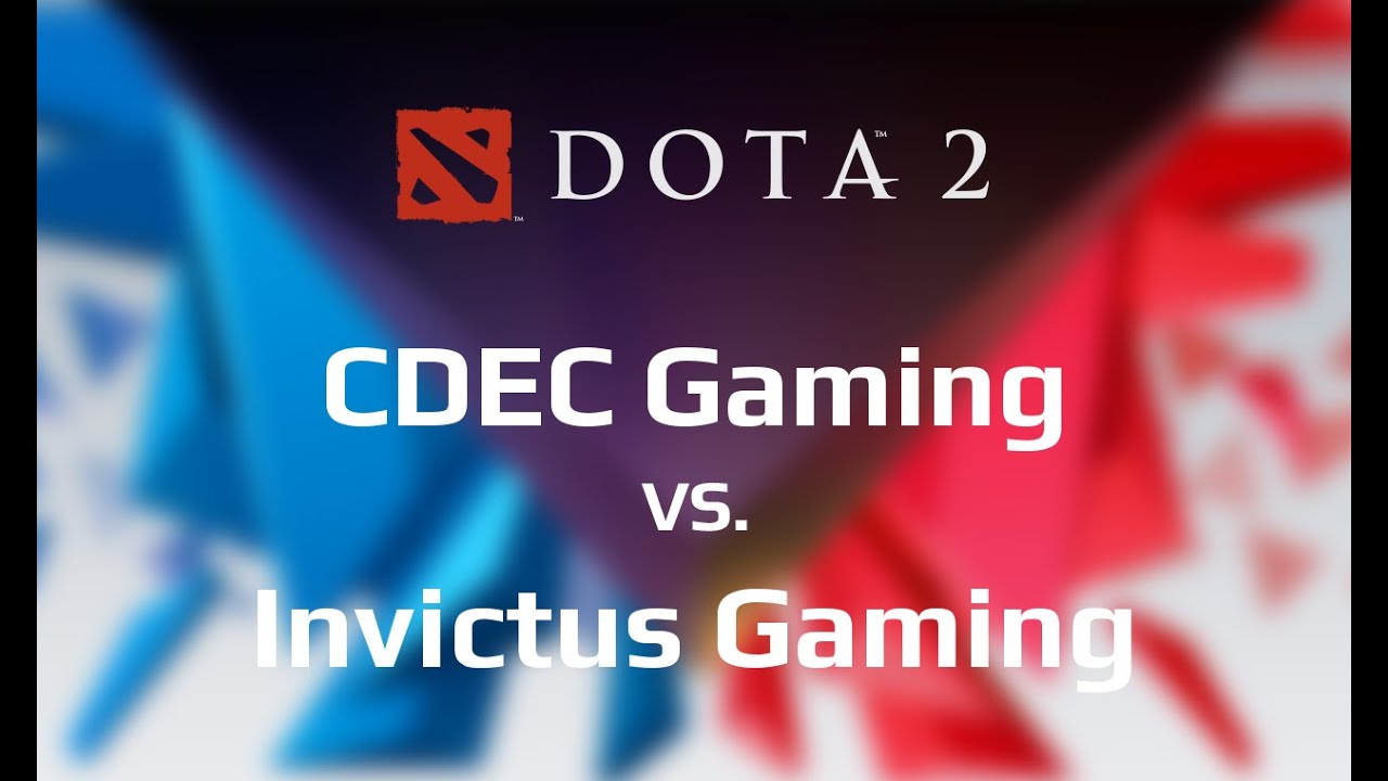 CDEC vs Invictus Gaming Game 2 - WCA 2015 Finals - @TobiWanDOTA @DotaCapitalist