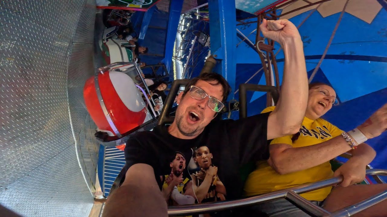 Matterhorn ride at Bluegrass Fair in Lexington, KY (June 8th, 2025)