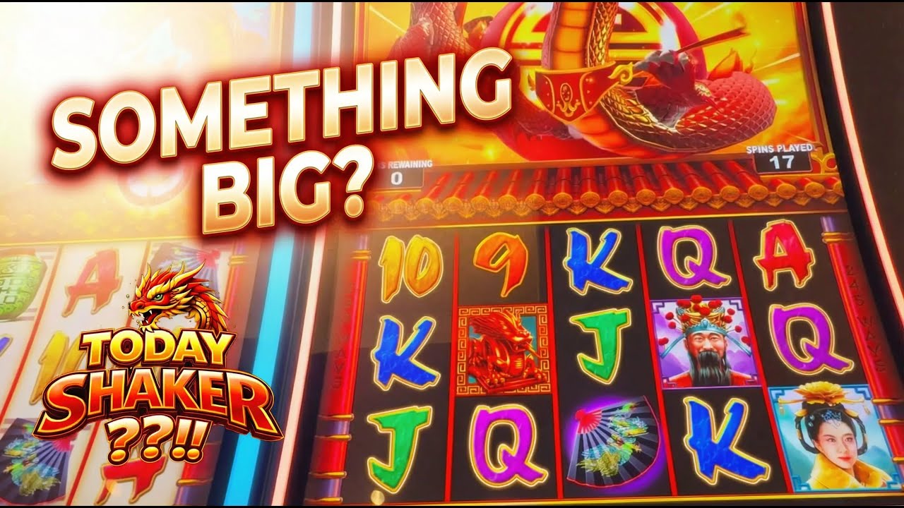 Today Shaker!! UNBELIEVABLE SHAKER WIN 🐉 on Triple Fortune Dragon Twin