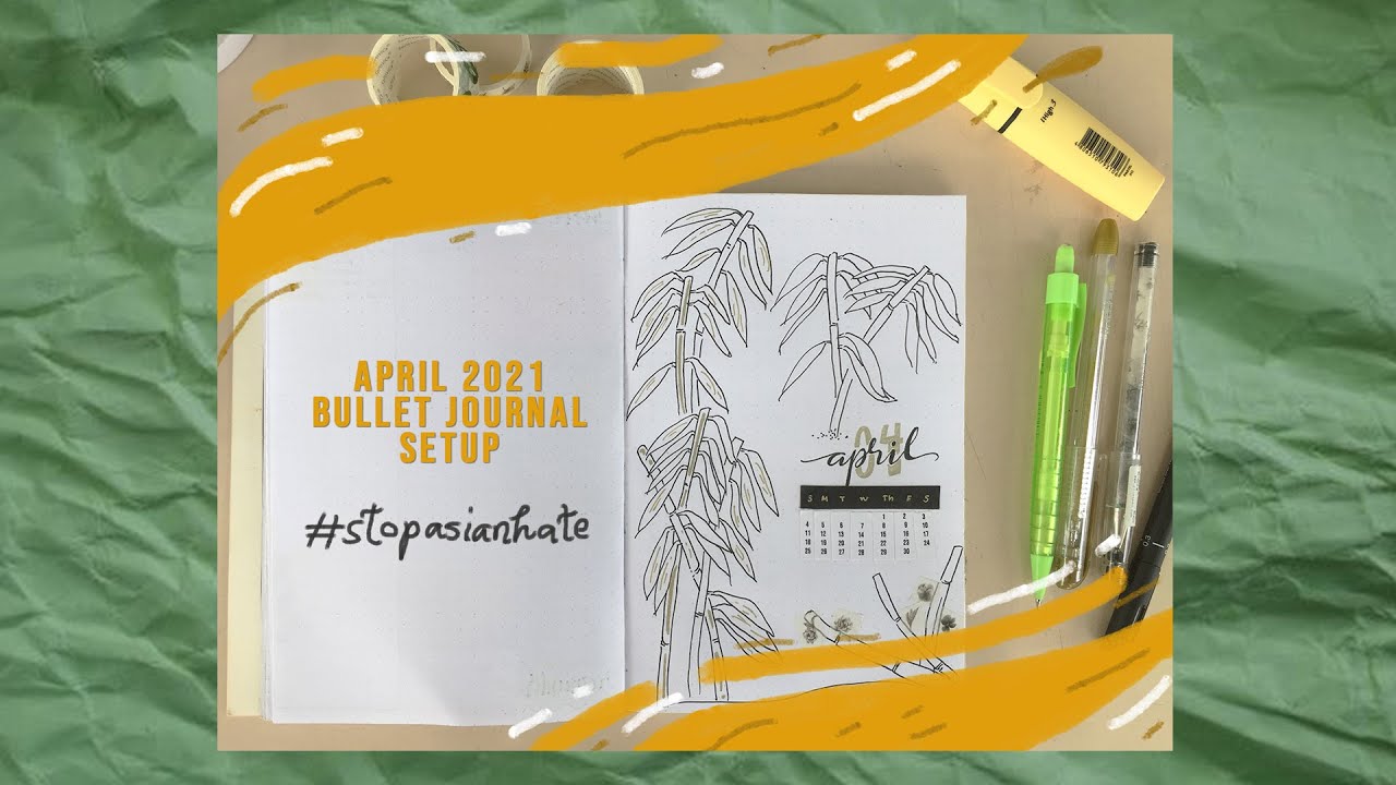 recreating amanda rach lee's april 2021 bullet journal setup, shop update + 4.4 vouchers