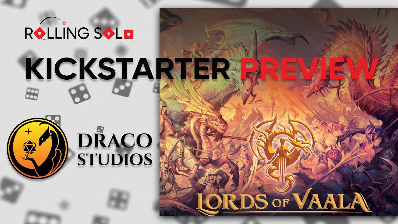 Dragonbond: Lords of Vaala | Предварительный обзор Kickstarter | Одиночное прохождение | Обзор иг...