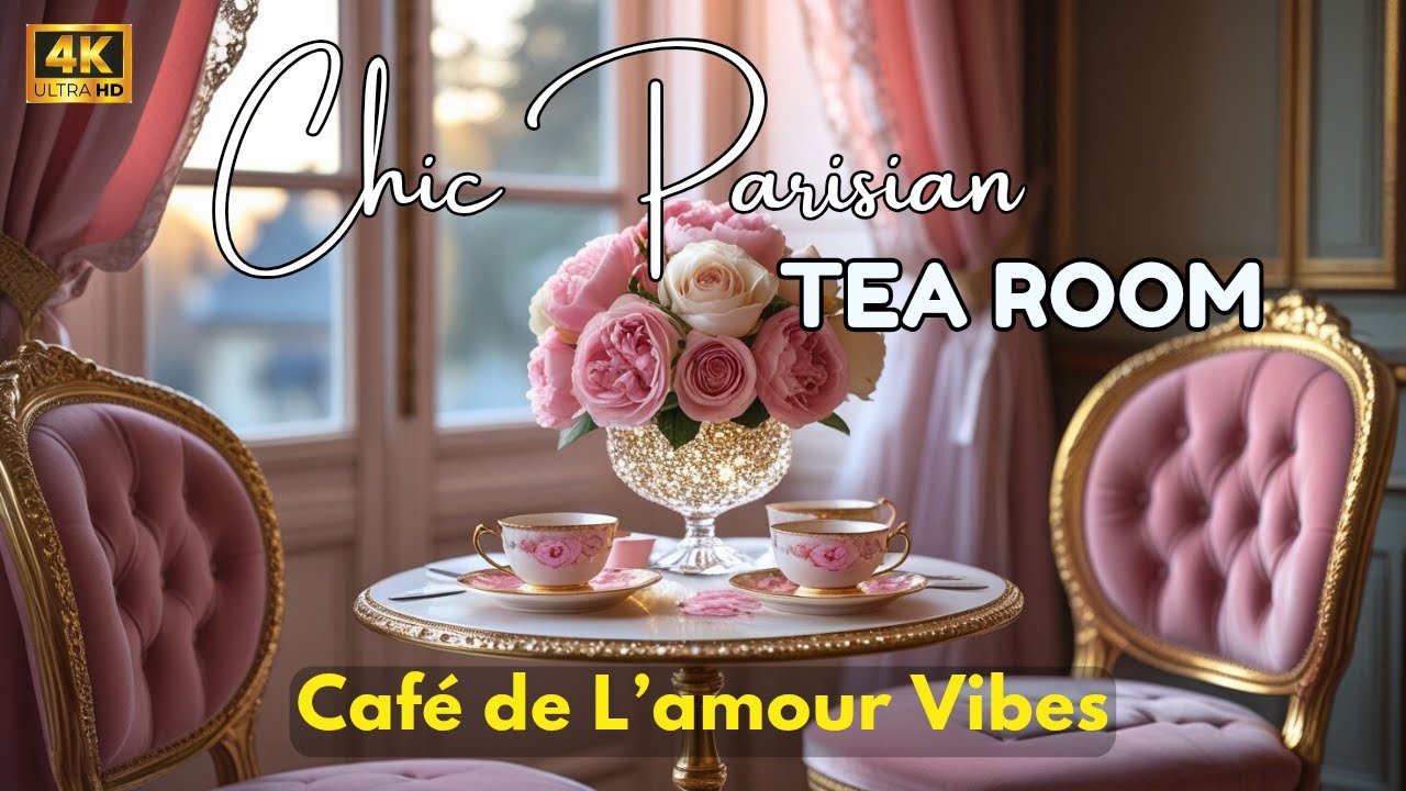 Secrets to a Dreamy French Tea Room Makeover | Caf&eacute; de L&rsquo;amour Tea Room Aesthetic & Decorating Ideas