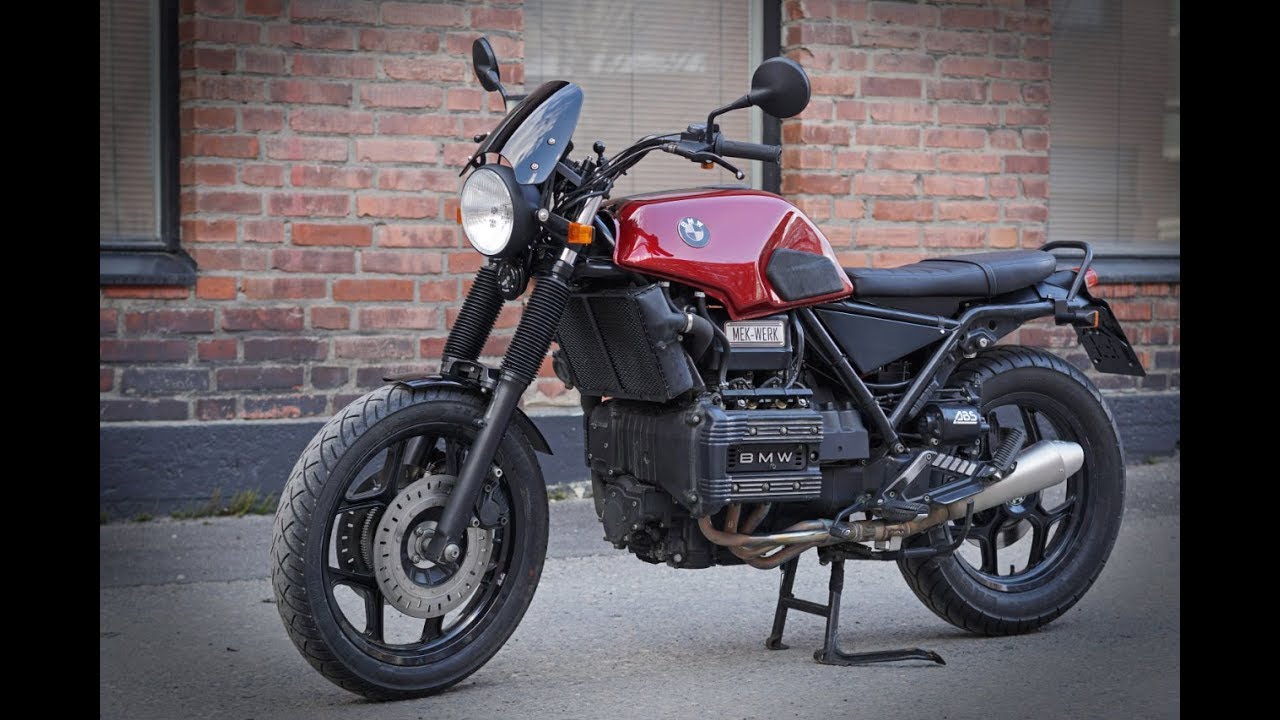 BMW K75 Street Tracker - the whole story in short
