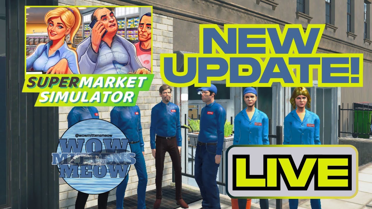 Back to Max Level Store! New Supermarket Simulator Update!!! #supermarketsimulator  #gameplay