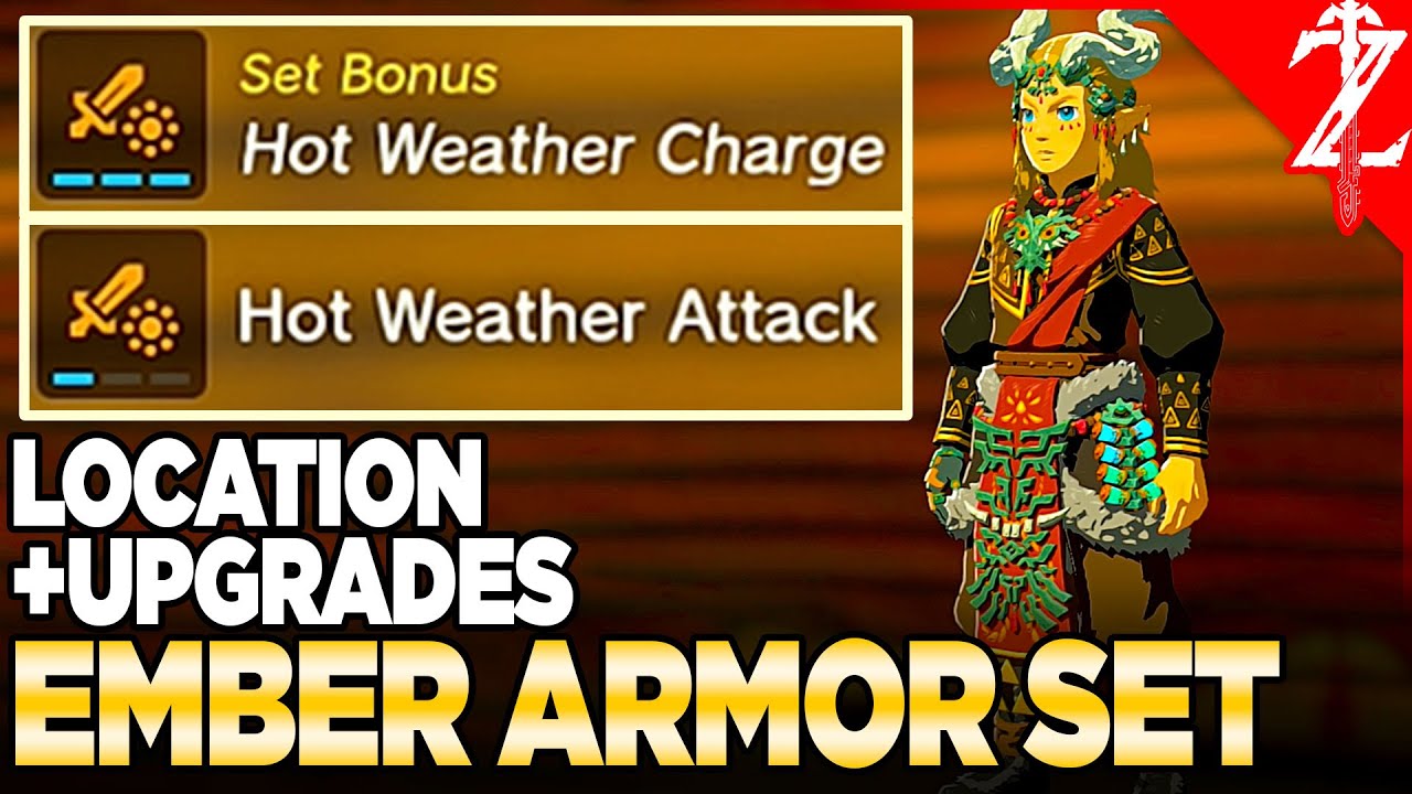 Расположение и бонус набора HOT Weather Attack Ember — Tears of the Kingdom
