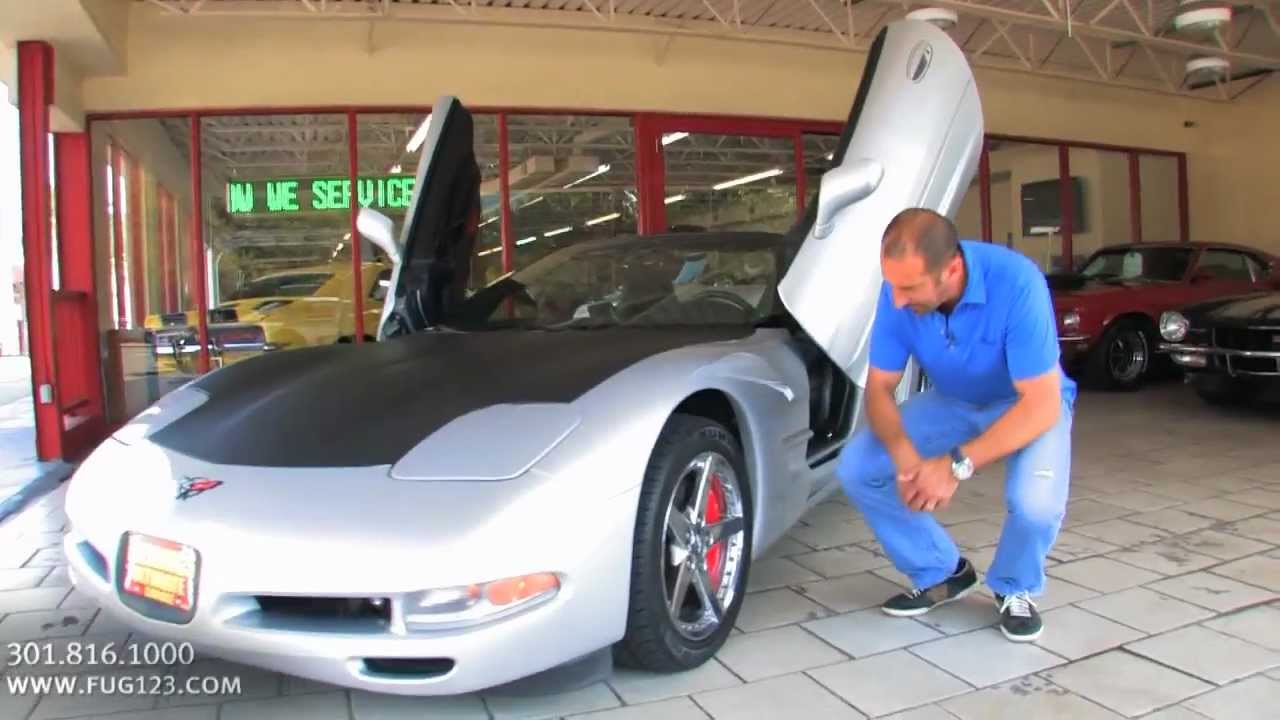 LAMBO door 2000 Chevrolet Corvette Convertible for sale with test drive, walk through video