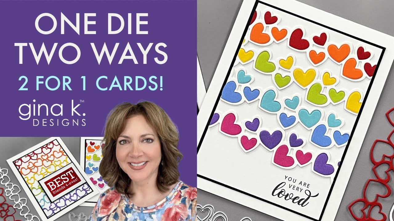 One Die- Two Ways! 2 for 1 Cards