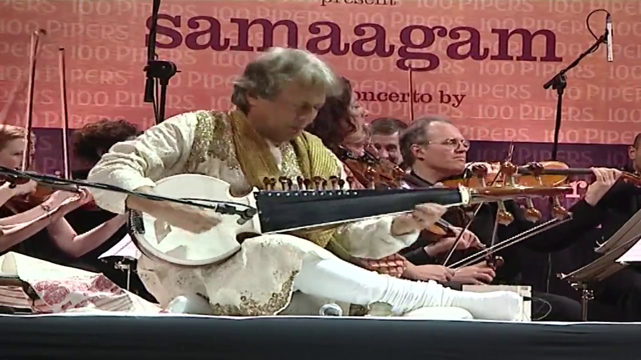 Amjad Ali Khan with Scottish Chamber Orchestra - The Final Movement in Raga Bhairavi