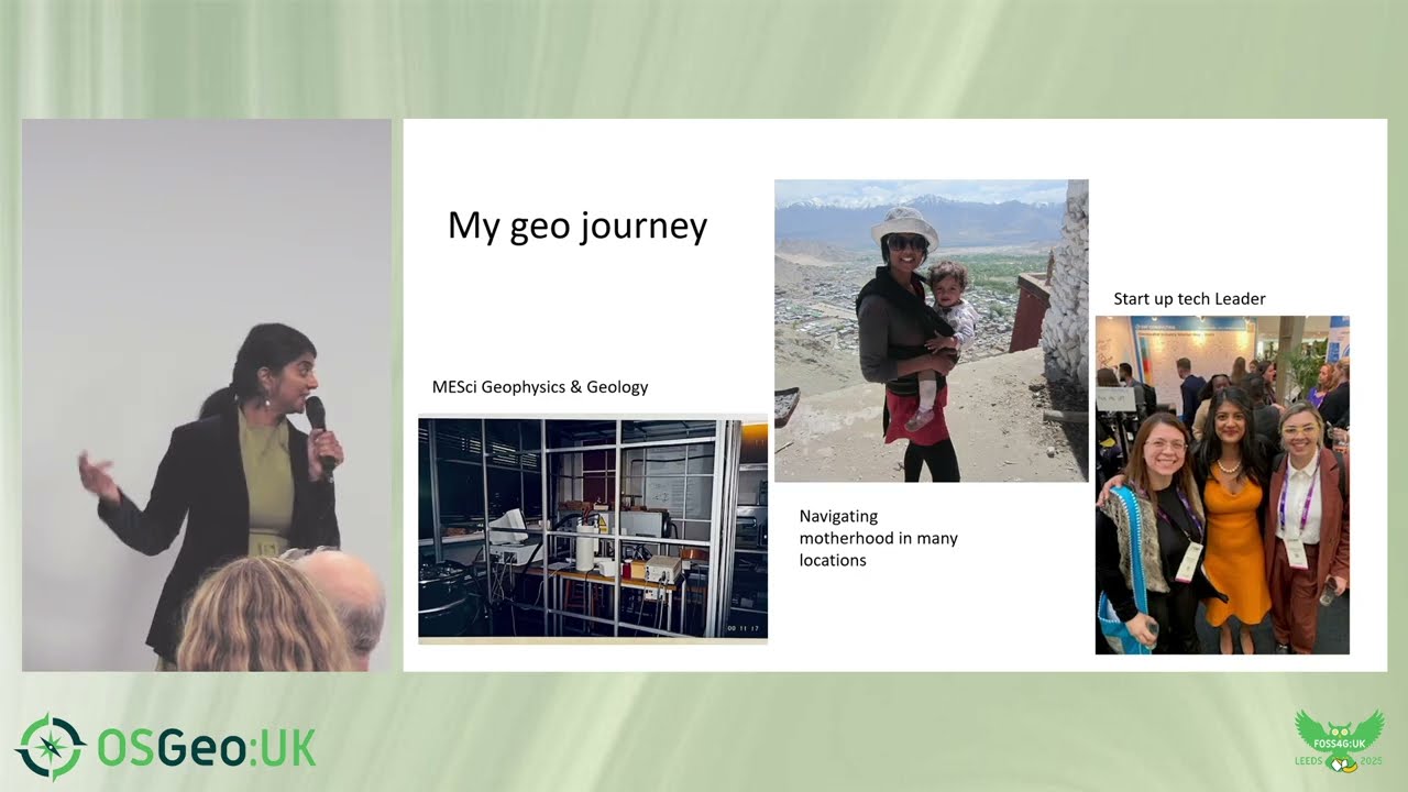 Keynote: Mariam Crichton, INSPIRE Lead Women+ in Geospatial and CEO 7 Satya